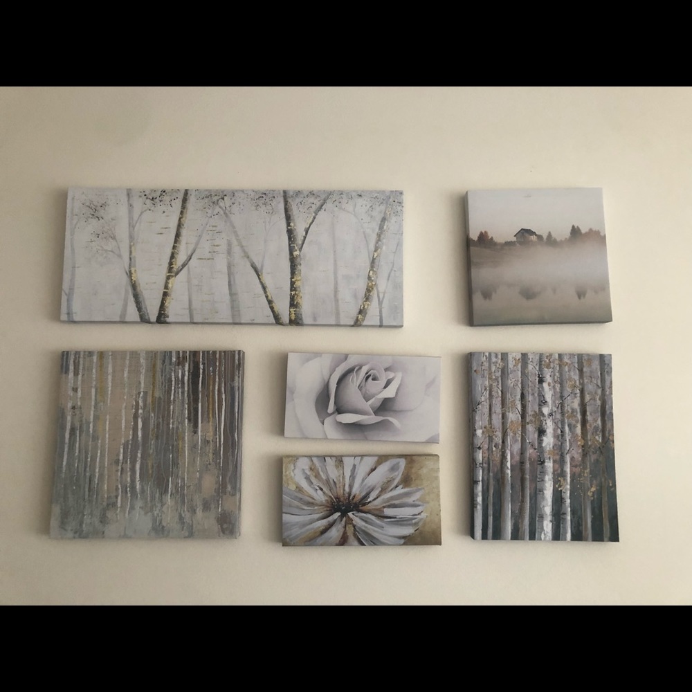 Canvas wall decor